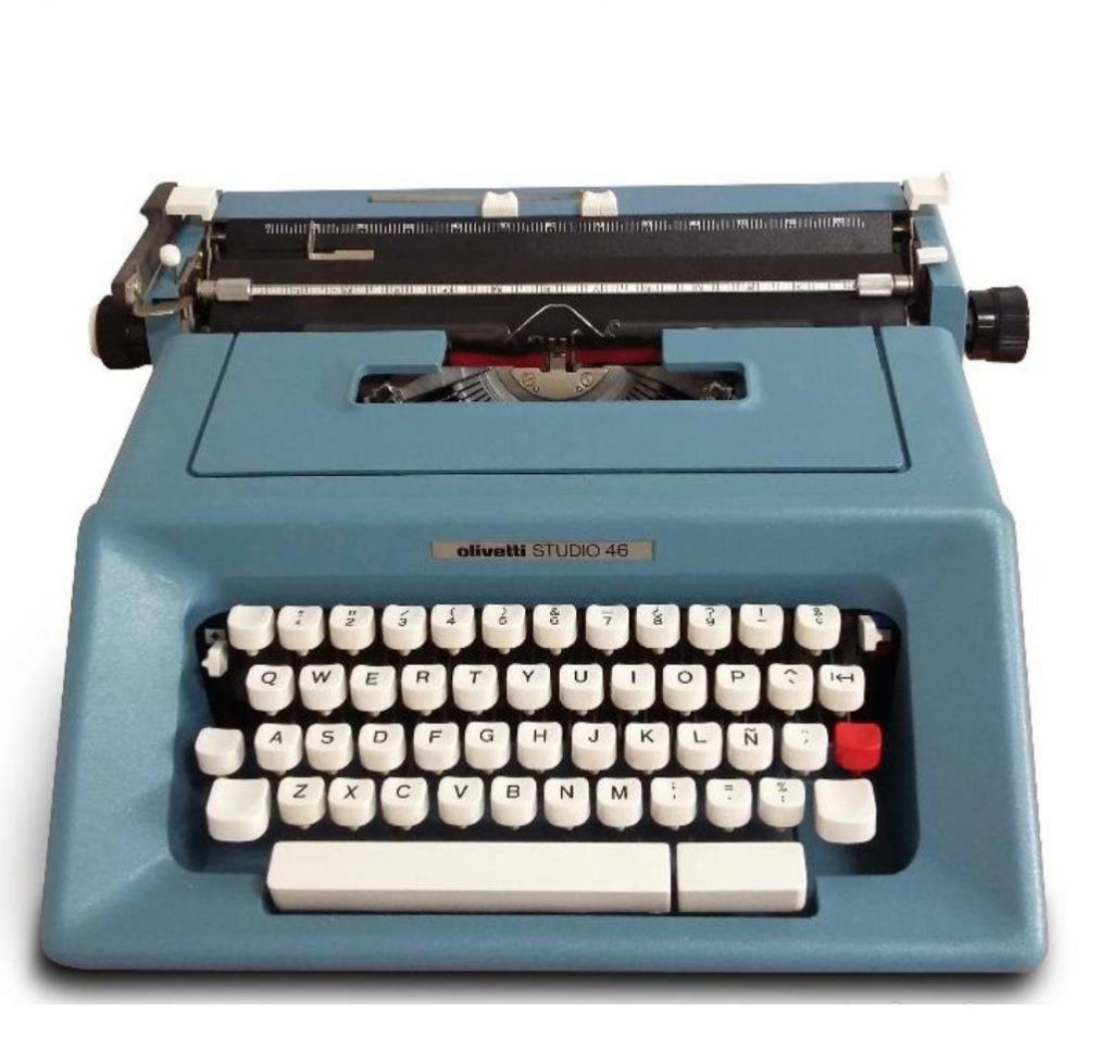 Maquinas de escribir antiguas  Maquina de escribir olivetti