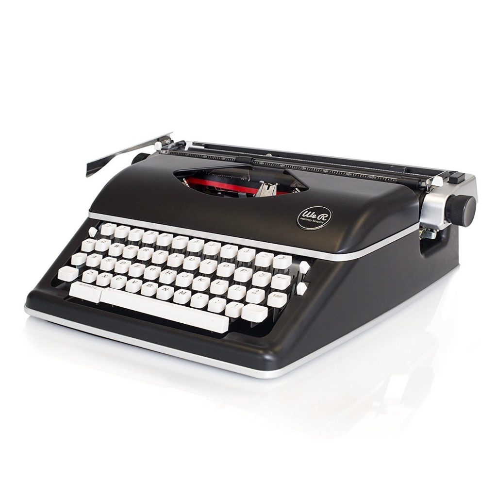 Máquina de escribir We R Memory Keepers con teclado blanco comprar mejores ofertas precio 2018 antigua