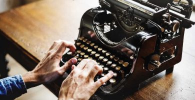 Máquinas de escribir antiguas